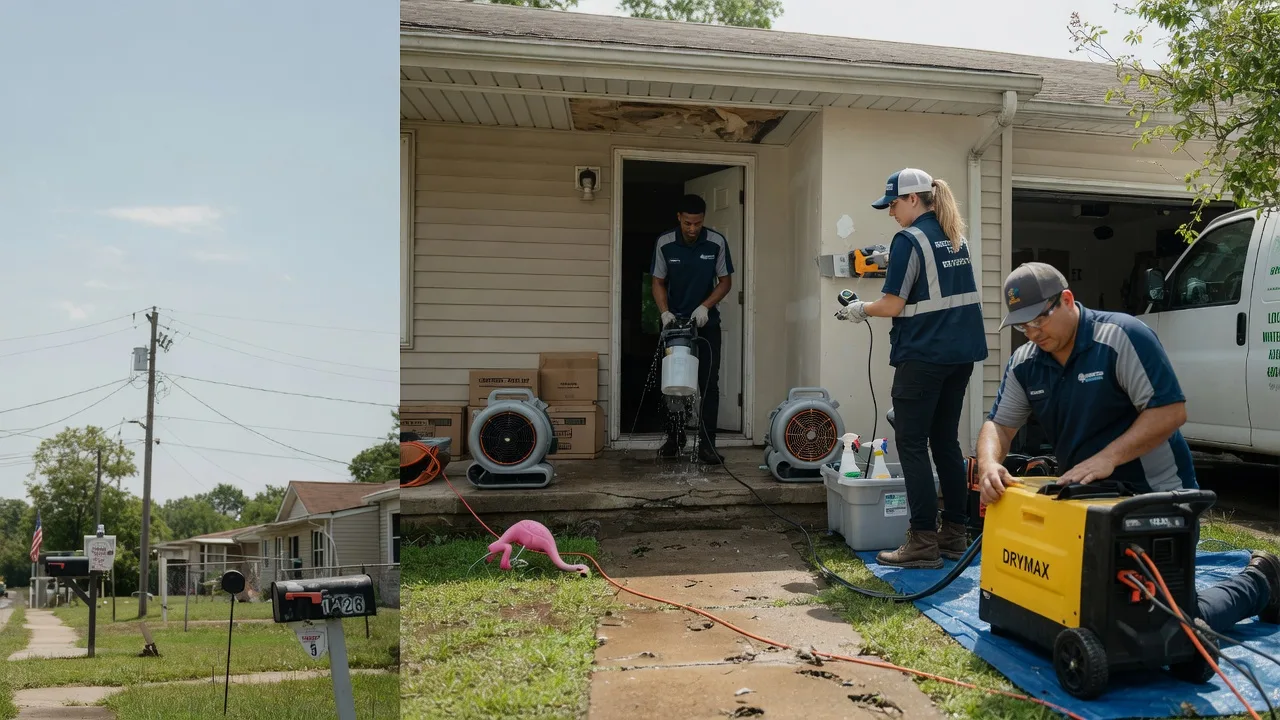 Storm Damage Water Removal in Fairland, IN near me